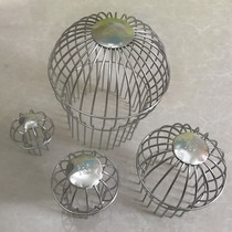 Stainless steel roof drain drain drain Sewer filter cover Outdoor garden roof drain mouth Anti-rat leaves