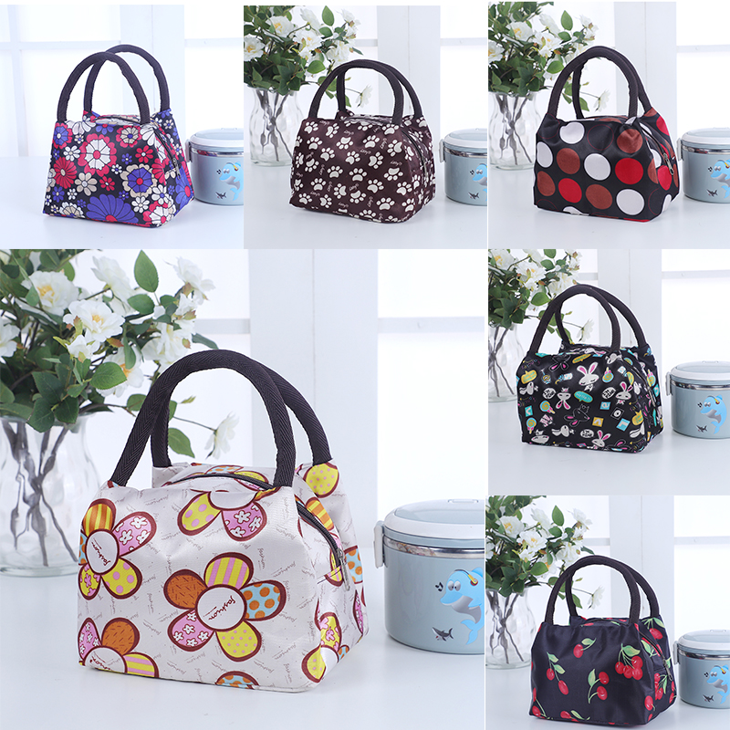 Waterproof Fabric Bag Handbag Ladies Small Bag Work Bento Bag Hand Carry Bento With Oxford Cloth Mummy Bag