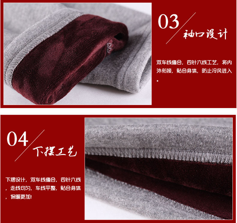 Sous-vêtement chaud personne âgée simple en coton - Ref 767387 Image 27