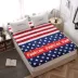 Mùa đông dày flannel nệm ấm học sinh giường đôi giường có thể giặt được 1 m 8 giường đôi nệm nhỏ Nệm