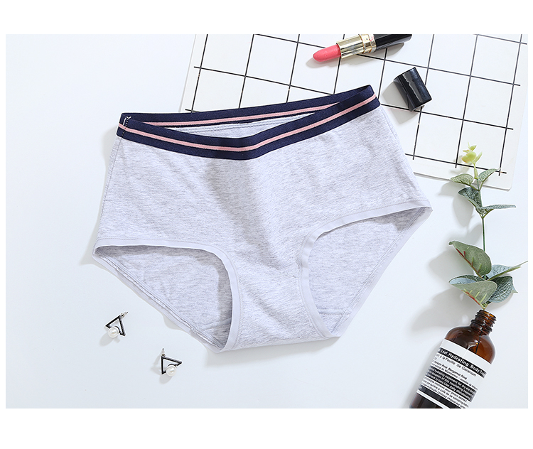 Mùa thu và mùa đông cô gái mới sinh viên cotton đồ lót nữ quần lót thể thao quần short thoáng khí mềm mại quần short 4028 quan lot khe nam