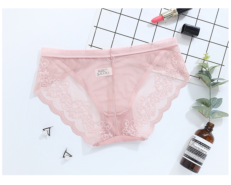 Mùa thu và mùa đông mới gợi cảm eo thấp không có dấu vết túi đồ lót nữ hông nóng bỏng lưới sợi cô gái tóm tắt 8009 quần lót nam dành cho tuổi 15