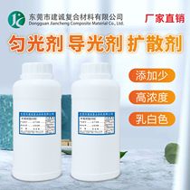 Homolight conductor high concentration resin character special auxiliary lighting brightness lighting uniformity drawing