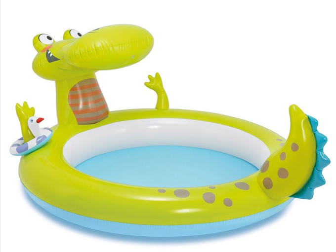 0-3-6 tuổi nam và nữ bé inflatable paddy hồ bơi động vật phim hoạt hình hồ bơi nhỏ trượt hồ bơi trẻ em đồ chơi phao bể bơi