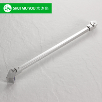 High-end custom universal stainless steel bathroom shower room glass anti-swing fixed anti-shake support levers 1 5 thickened