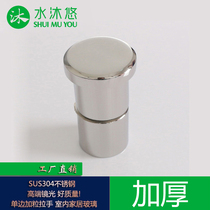 Shower room glass door Bathroom door stainless steel handle 304 wooden door high end durable handle 007