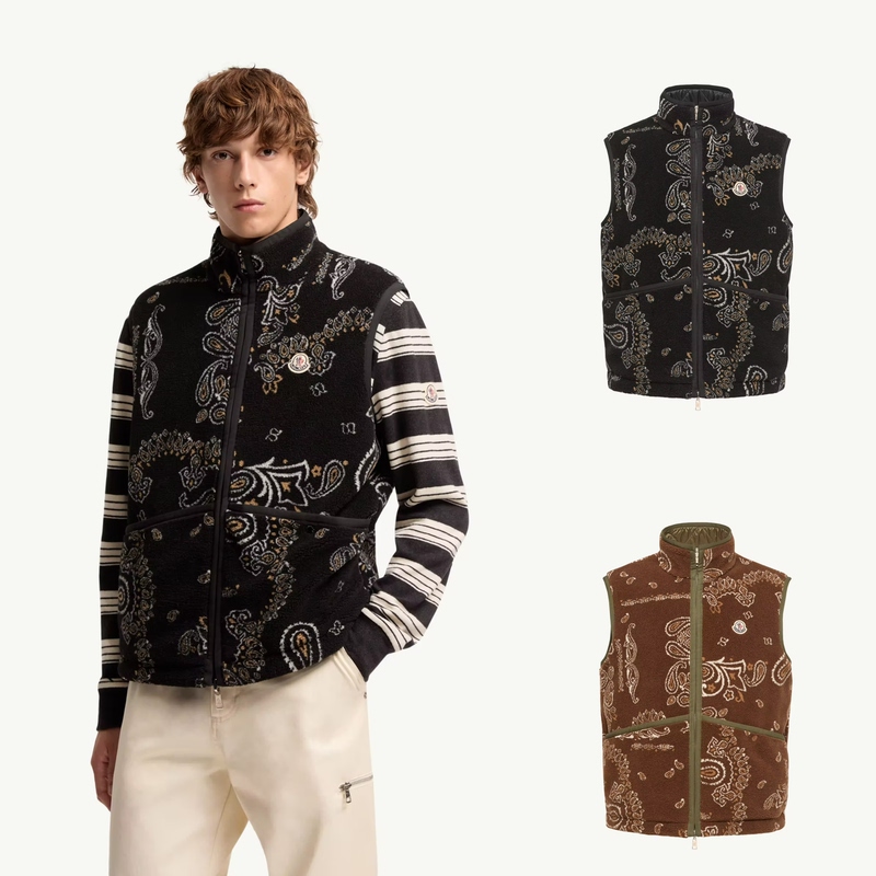 Xiaopang Genuine Moncler 26Fw Men's Double-Sided down Vest L20918G0004789Bk3