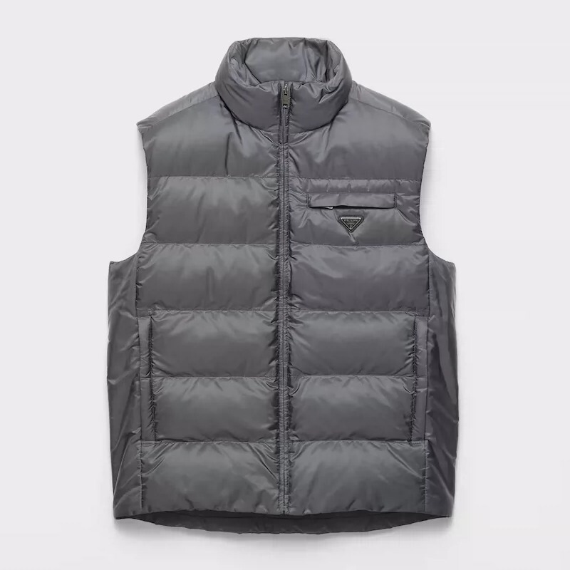 Xiaopang Genuine Prada 26Fw Men's Re-Nylon down Vest