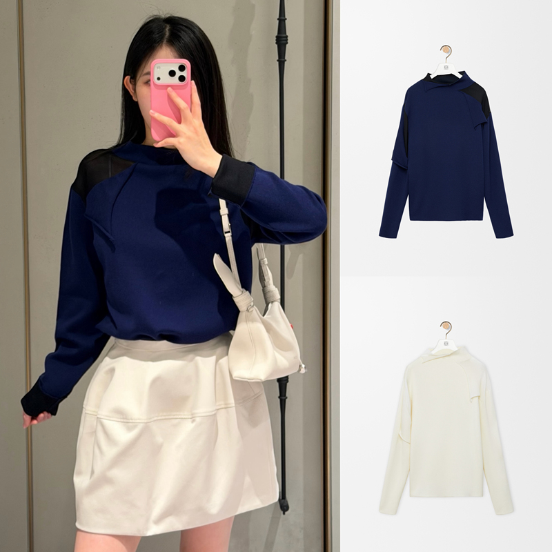 Xiaopang Genuine Loewe 26Fw Women's Long-Sleeved Wool Sweater S359Y14Kjz