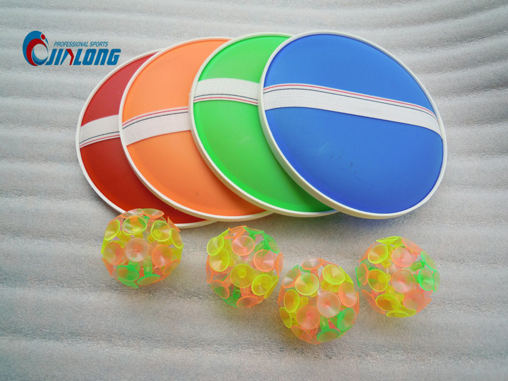 Sucker Ball Toy Tossed Child Fitness Parenting Toy Nursery School Outdoor Sports Sticky Target Shooting