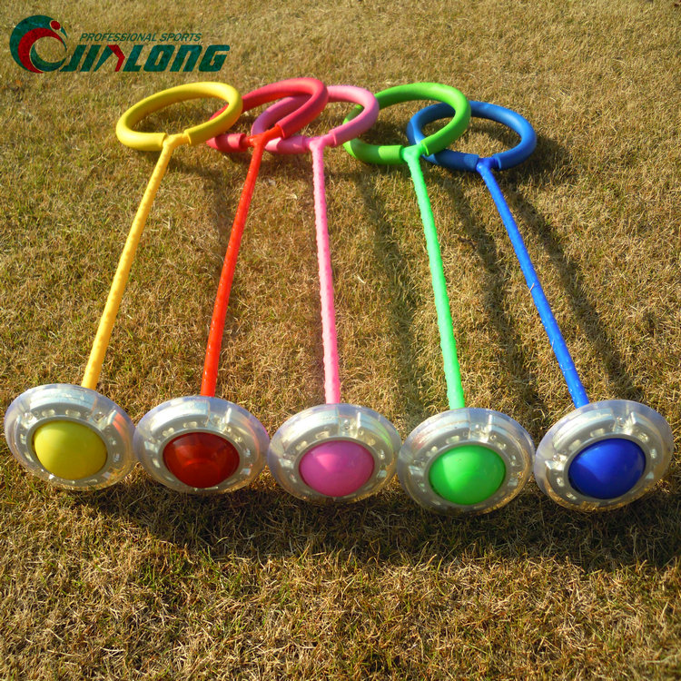 Children QQ dazzle dance flash jump jump ball Adult jump ball rotating jump jump ring single-legged jump