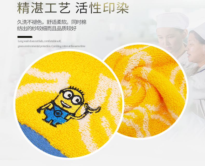 Jie Liya nhỏ vuông khăn bông thấm nước mềm gia đình em bé giặt khăn nhỏ nhỏ màu vàng tùy chỉnh - Khăn tắm / áo choàng tắm khăn kỳ lưng