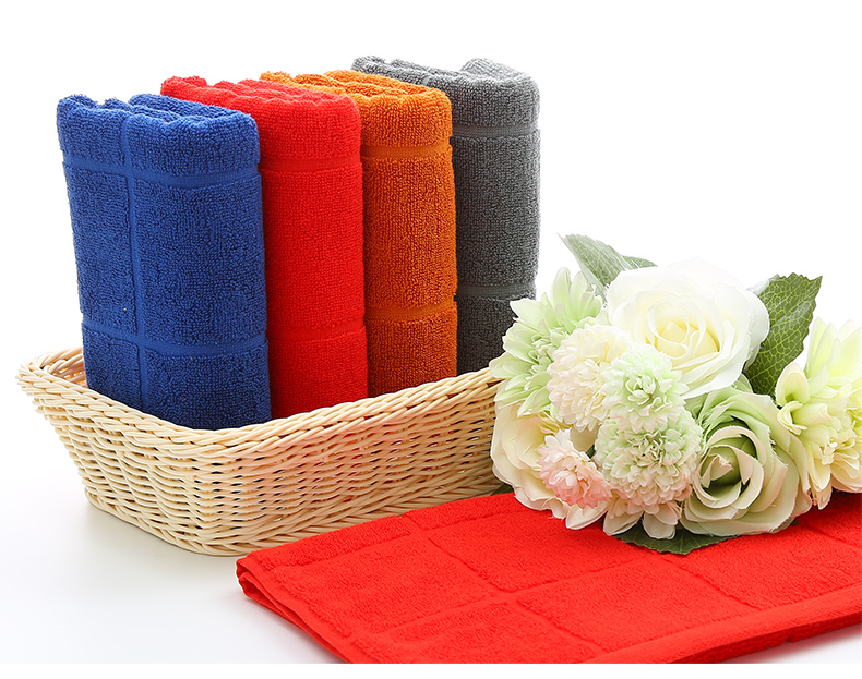 Khăn quà tặng Jie Liya Chất liệu cotton mềm thấm nước thấm ướt khăn mặt 2 món quà cưới - Khăn tắm / áo choàng tắm khăn rửa mặt