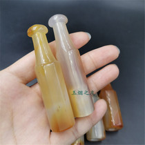 Traditional old-fashioned dry cigarette holder Manau smoke nozzle Jade Cigarette Holder Whistle Multi-Prismatic Cigarette Bag Mouth Smoke Bucket Accessory