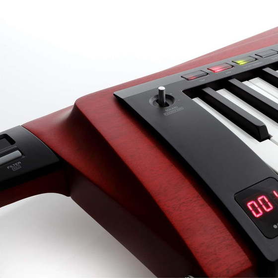 KORG Keyin Synthesizer RK-100S2 Tomahawk 숄더 마운트 스테이지 휴대용 37키 전자 키보드 신디사이저