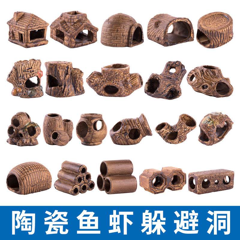 Craft fish tank three lake thick shelter from the cave to avoid the cottage of the home spawning fish cave