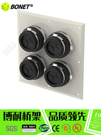 Basisstationsturm, mobiler Computerraum, integrierte Verkabelung, großes Paar, 2/4/6/9/12 Löcher, wasserdicht versiegeltes Fenster, Zufuhrfenster