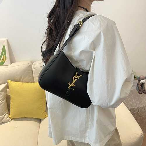 Полиуретановая модная универсальная портативная сумка подмышку на одно плечо, 2024 года