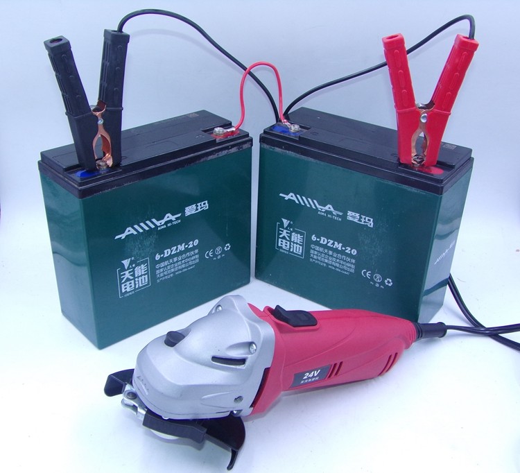 Craftsman's god 24v pick up the battery corner mill 100 type corner mill cutting machine polishing machine hand frosted wheel