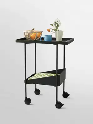 Valley and Nordic minimalist carts to store cosmetics multifunctional side several corners of the living room dining car kitchen double layer