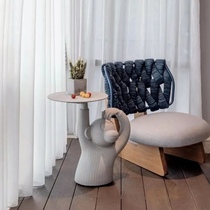  Valley and fashion design Art creative monkey side Cute coffee table Coffee table Animal side Sofa corner