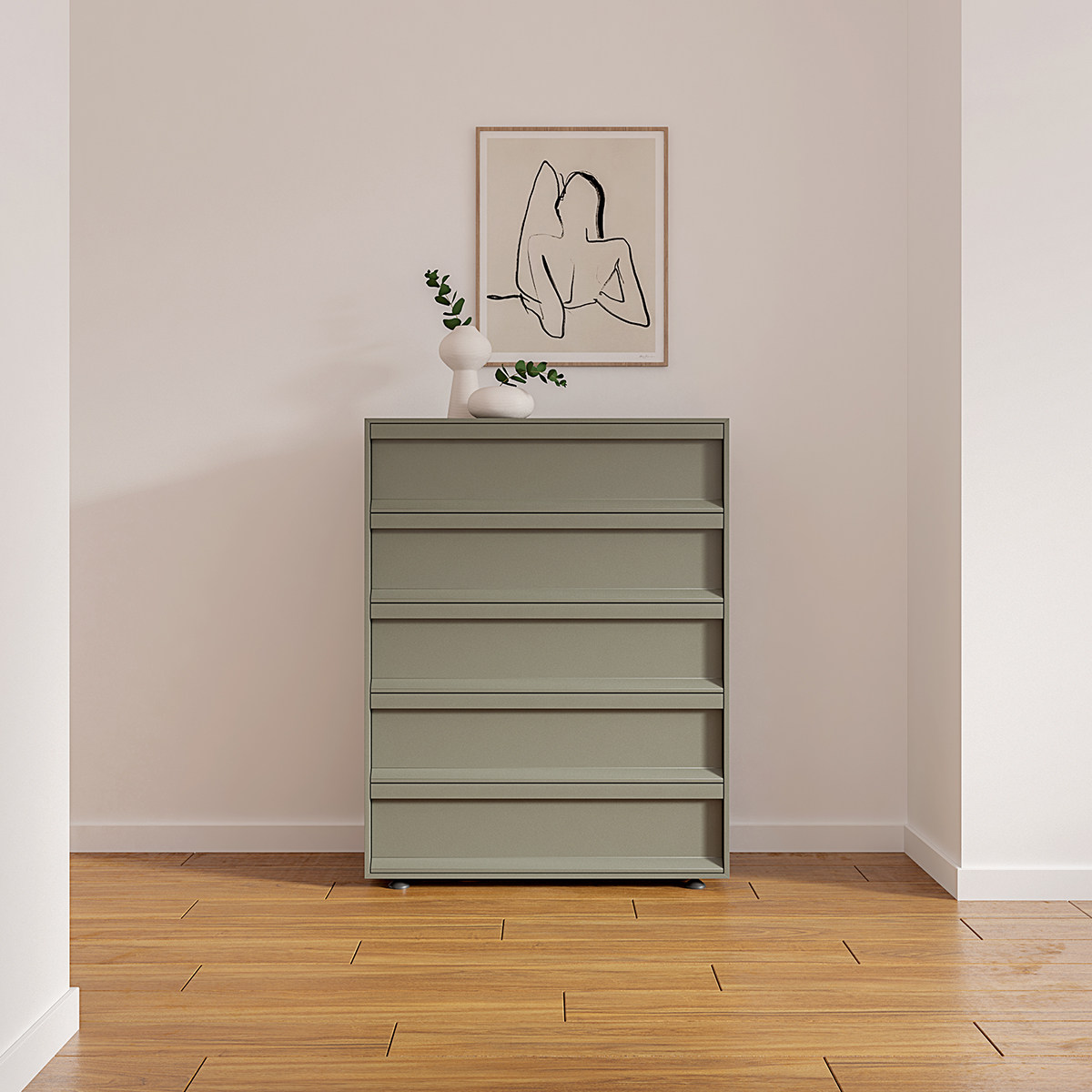 Valley and Morandi Classic Containing Cabinet Light Lavish Style 45 Bucket Cabinet Wall Side Cabinet Ins Living Room Bedroom Cabinet