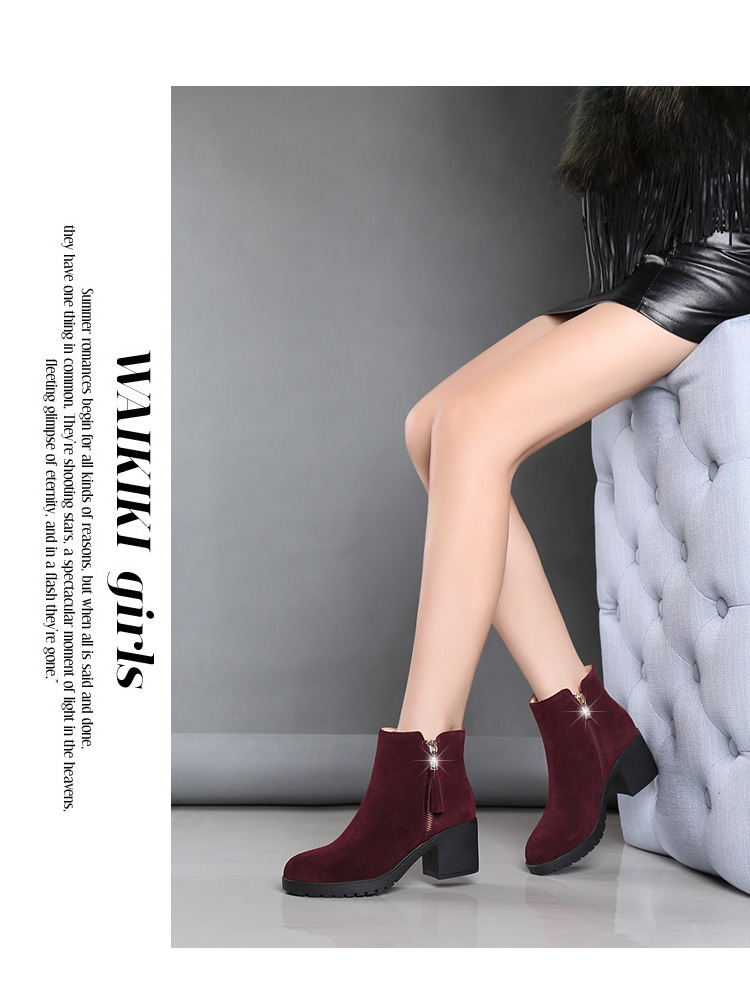 Bottes mi-saison femme en Caoutchouc - Ref 3249558 Image 31