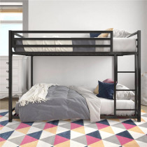 Bunk bed Bunk bed Childrens bed Mother adult solid wood two-story high and low bed 1 8 meters 2 multi-function iron frame adult