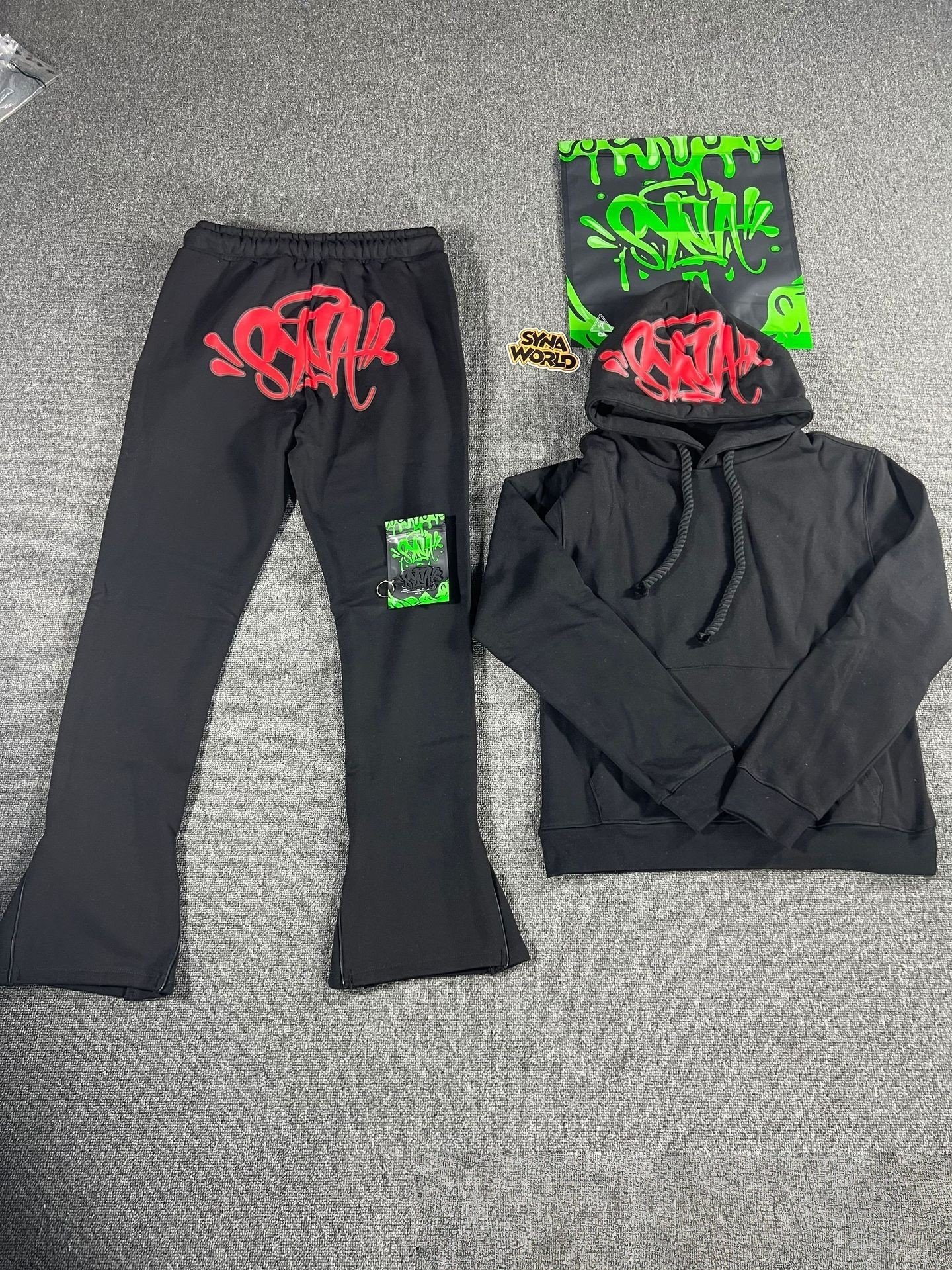 Syna world hip-hop streetwear oversized hoodie & fleece-lined 