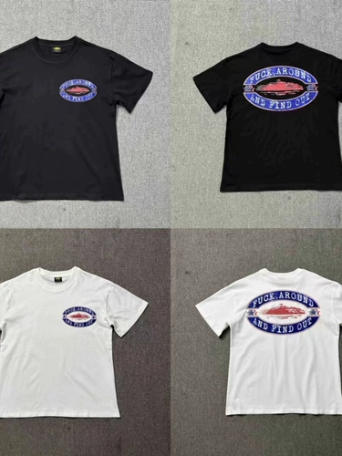 (Трансграничная торговля), мультяшная футболка с коротким рукавом подходит для мужчин и женщин для отдыха с круглым воротником, в американском стиле, оверсайз, короткий рукав