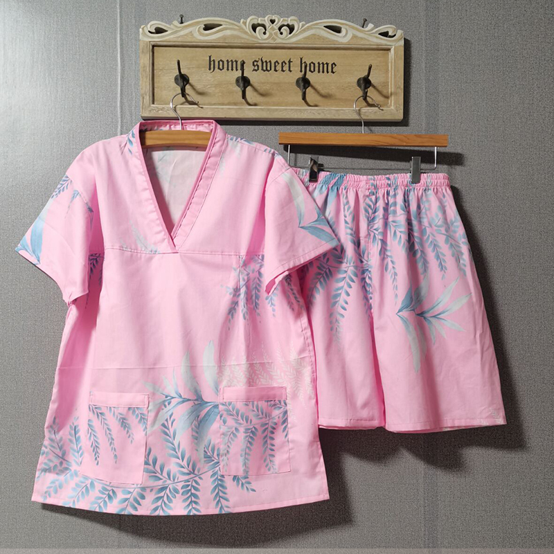 Sweat steam clothes women's 100% cotton nano high-end chest double-layer bathrobe men's couples large size home pajamas pants set