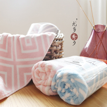 Export to Japan South Korea to wipe hair quickly dry without hair hair beauty salon wash face super absorbent soft printed towel