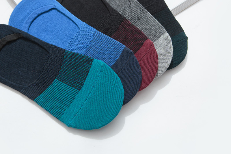 Vớ nam vớ vớ cotton nông vớ vớ chân chống trượt chân thấp để giúp vớ vớ vô hình bốn mùa vớ nam tất trắng