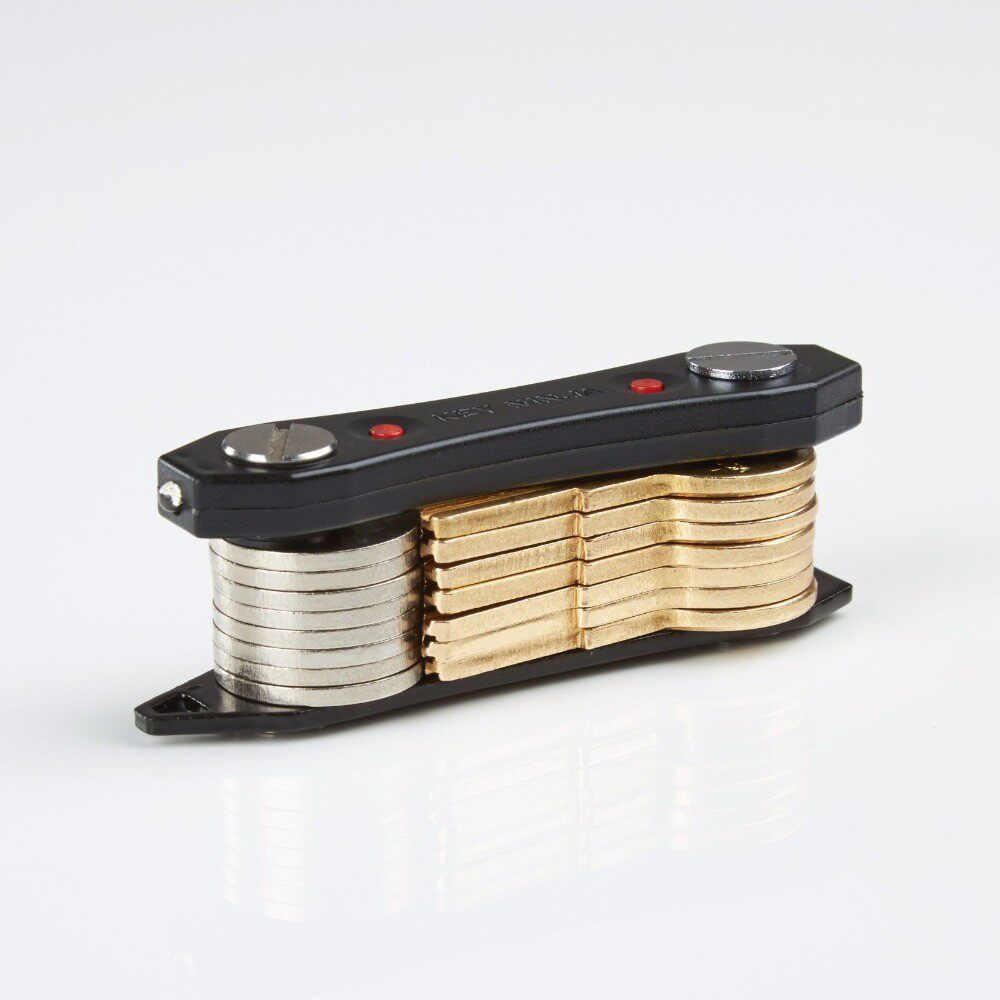 Key-Ninja-Aluminum-Fashion-Key-Holder-Wallet-Clip-Organizer-кармазатор-двойной свет-световые-кар-ключ-баг