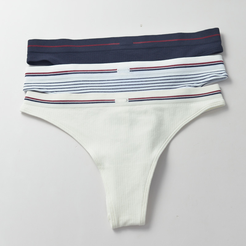 Summer O Brazilian-Style Half Thong Women's Underwear Half-Covering Small Triangle Seamless Brazilian Summer O Brazilian-Style Half Thong Women's Underwear Half-Covering Small Triangle Seamless Brazilian