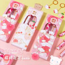 Japanese Stationery Chiao pens Fountain Pen Little Fairy Style Pen pen Lemon Knife Pen Solo Corner Deer Pen Students Special