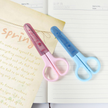 Student small scissors Home office manual multi-function scissors Deli stainless steel manual mini thread tailoring scissors