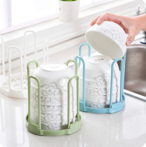 Kitchen plastic bowl rack Household chopsticks storage box Dish rack dish rack thickened drain rack storage rack Dish rack