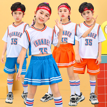 Children cheerleaders Performance clothing Primary and secondary school Street Dance Jazz Dance Out of the Lesbian Games Class Suit Suit