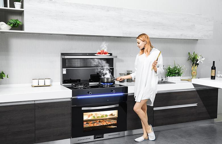 小户型也能美翻天，厨房神器之集成灶