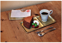 (Nordic ins Wind) Japan Hokuriku small tray household rectangular plate tableware round storage plate