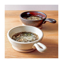 (Hand to pay the bowl) Wangu burning heat-resistant bowl Japanese imported cooking bowl soup bowl fruit salad bowl