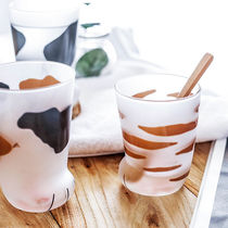 Cute Cute pet Japanese imported Cat Claw Cup frosted glass cute milk cup water Cup