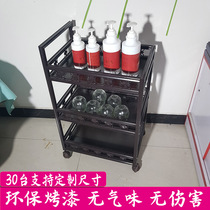 Skin management tattoo hair salon three-layer beauty salon small cart Acupuncture cupping tool cart shelf standard