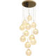 Loft Apartment Chandelier Modern Minimalist Villa Light Luxury Duplex Corner Long Staircase Chandelier 2022 New Model