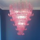 Glass Light French-Style Vintage Villa Bedroom Lamp, Hall Living Room Lamp, New Vintage Dining Room Lamp, Murano Glass Chandelier