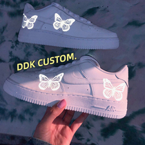 DDK sneakers customization DIY heat transfer sticker template 3M reflective butterfly hot stamping clothes personalized heat transfer tool