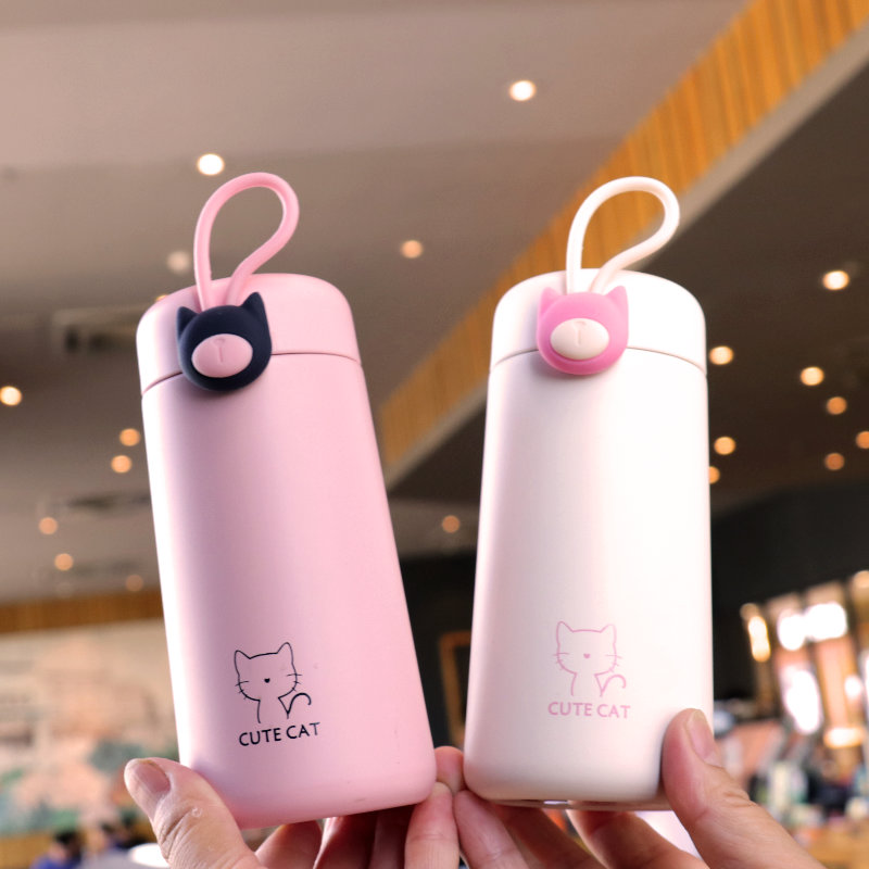 Insulation Cup Teenage Girl Brief Freshener department cute portable Ins original Cebu Creative mug student straight drinking water glass