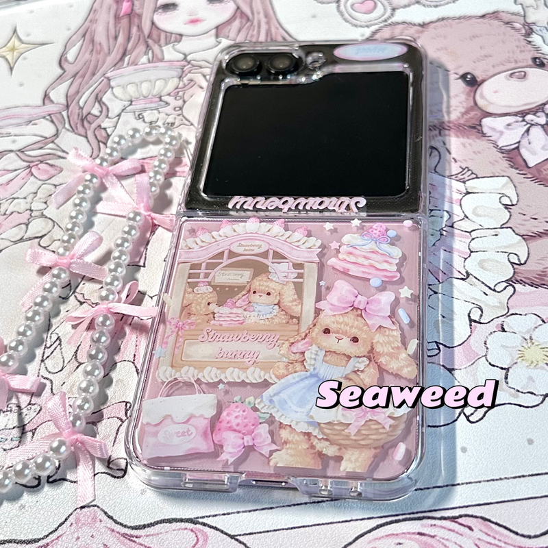 Seaweed Rabbit Tea Party Huawei Purax Small Foldable Phone Case Puraxmax Apple Samsung Zflip6 Seaweed Rabbit Tea Party Huawei Purax Small Foldable Phone Case Puraxmax Apple Samsung Zflip6