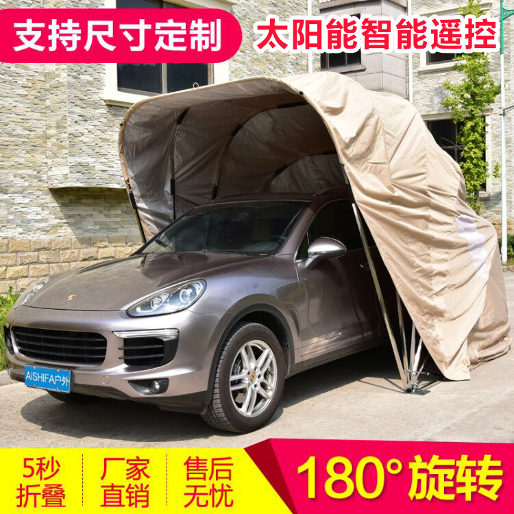 Fully automatic Semi-automatic carport Parking shed awning Household hydraulic folding telescopic outdoor mobile garage tent